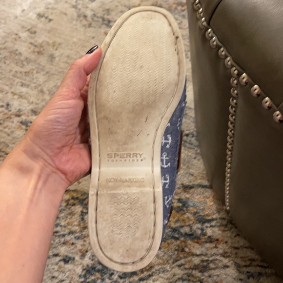 Sperry for J.Crew anchor embroidered boat shoes - Picture 4 of 6